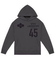 MONEYLAB™ IRON GREY OVERSIZE HOODIE